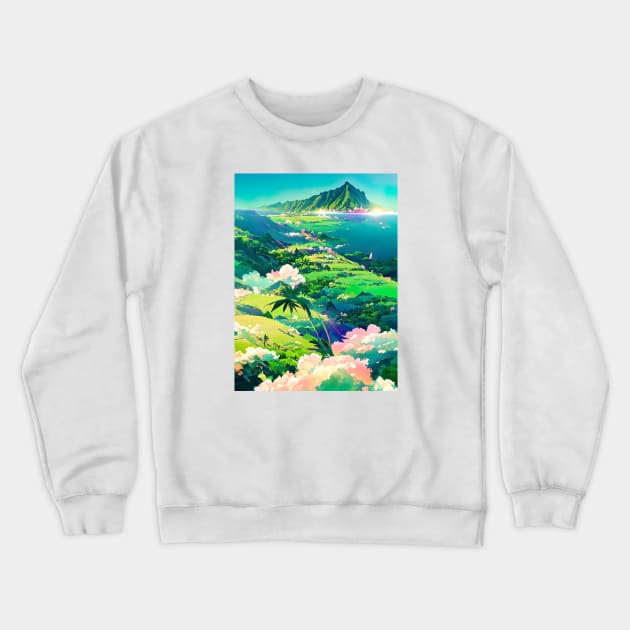 Latent Hawaii Crewneck Sweatshirt by Holosomnia